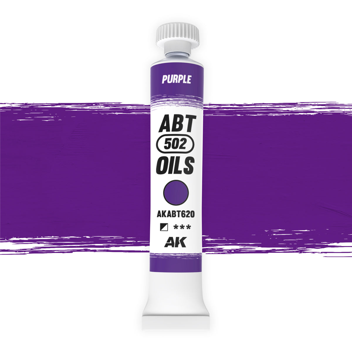 AK Interactive Púrpura, Oleo - AB Type Acrylic AKABT620 - front