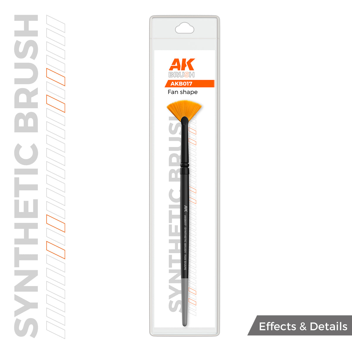 AK Interactive Sintetička Četkica Fan Shape - AKB017