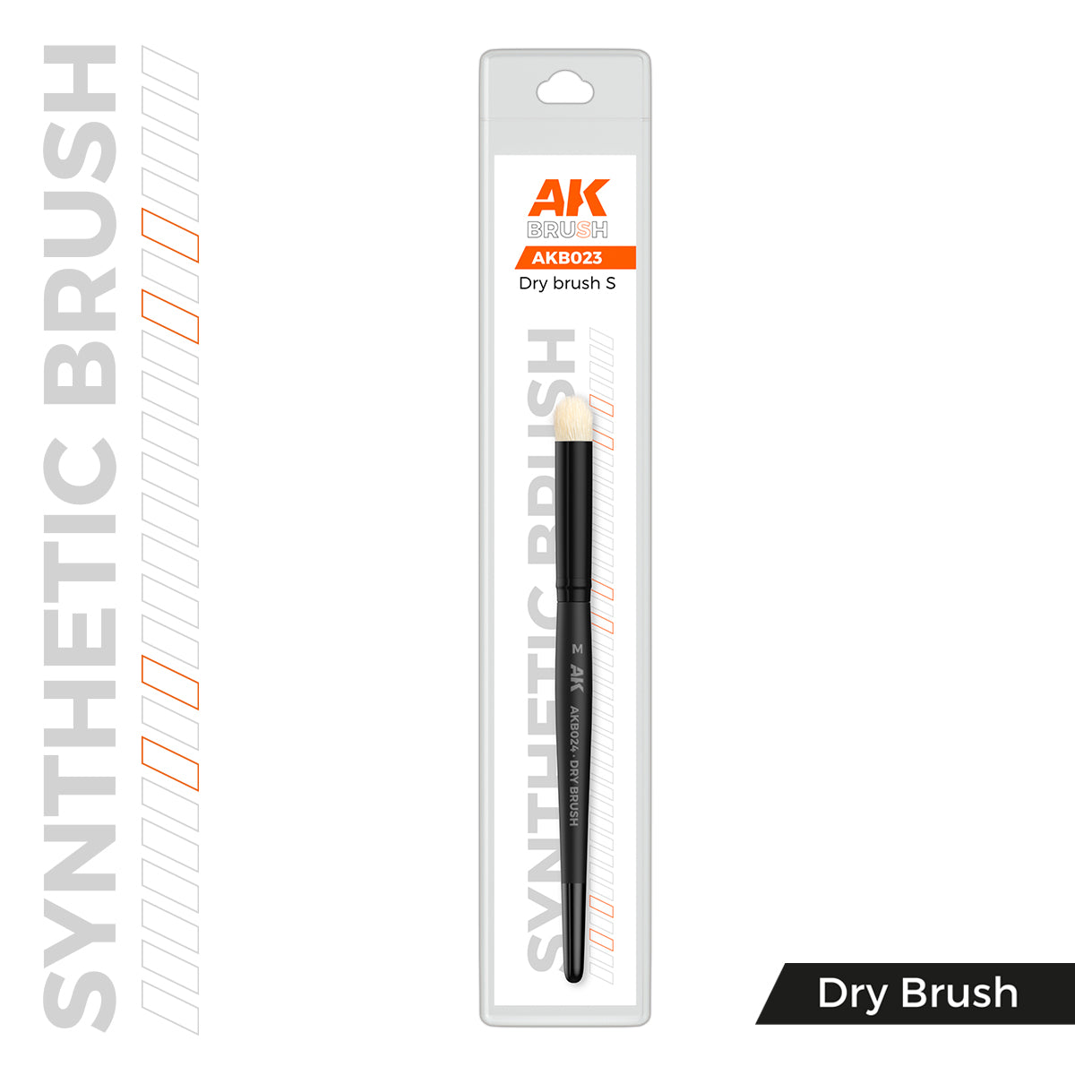 AK Interactive Dry Brush Četkica (S)