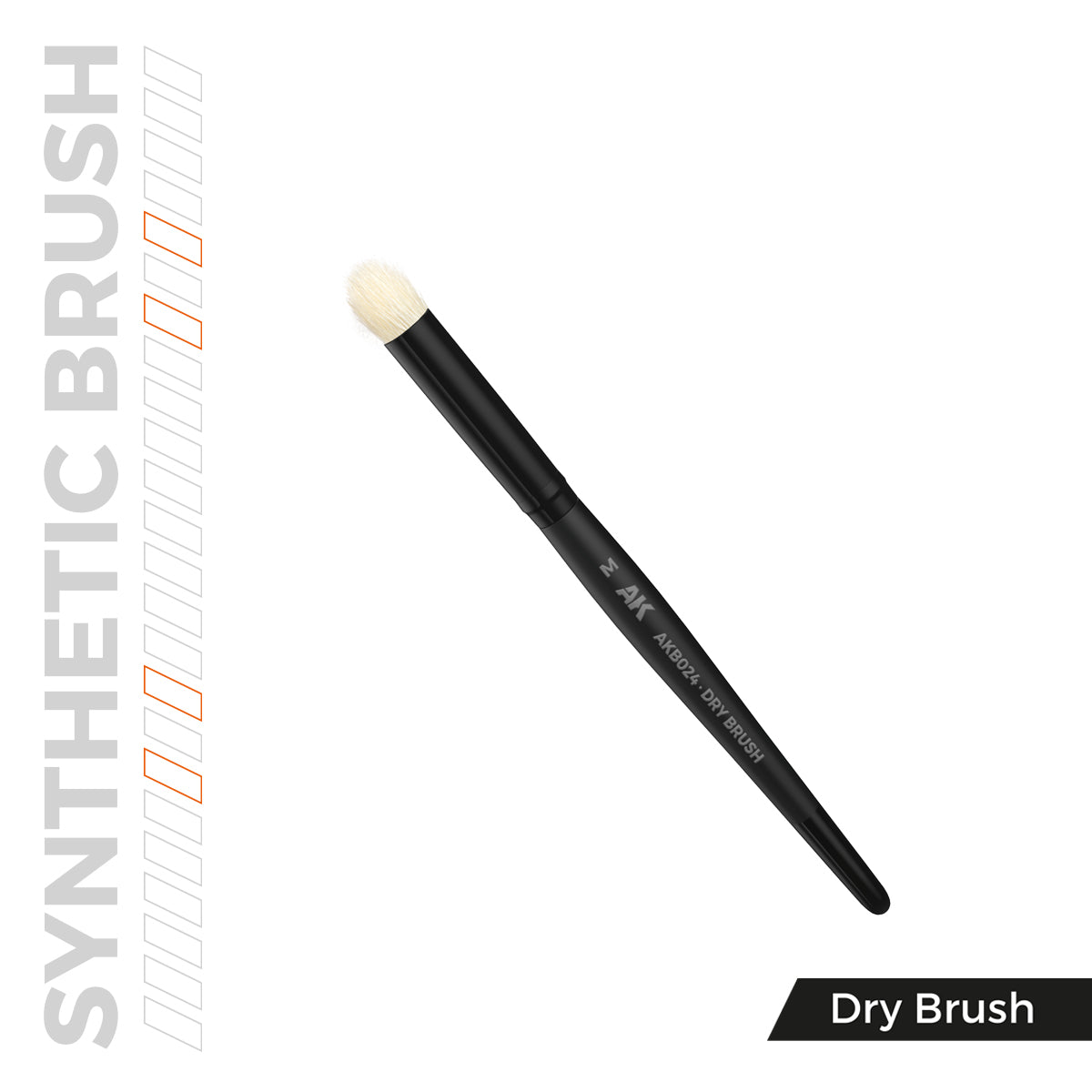 AK Interactive Dry Brush Četkica (M)