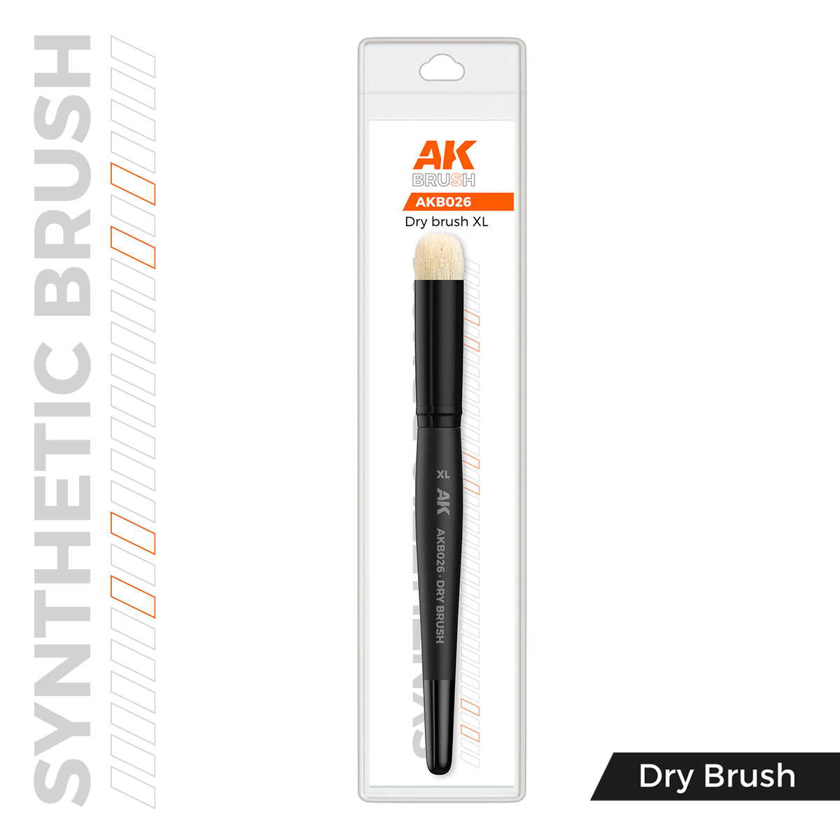 AK Interactive Dry Brush Četkica (XL)