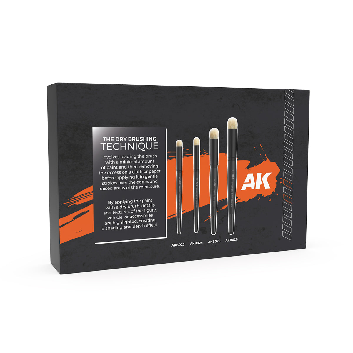 AK Interactive Dry Brushes Set