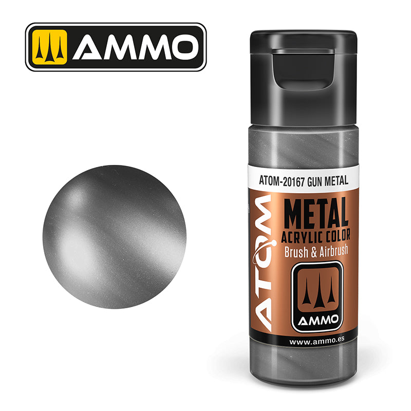Ammo ATOM Metallic Gun Metal (Metallic gun metal) - ATOM-20167