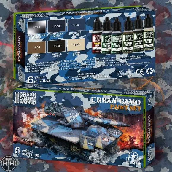 Paint Set - URBAN CAMO Dust (Box x6)