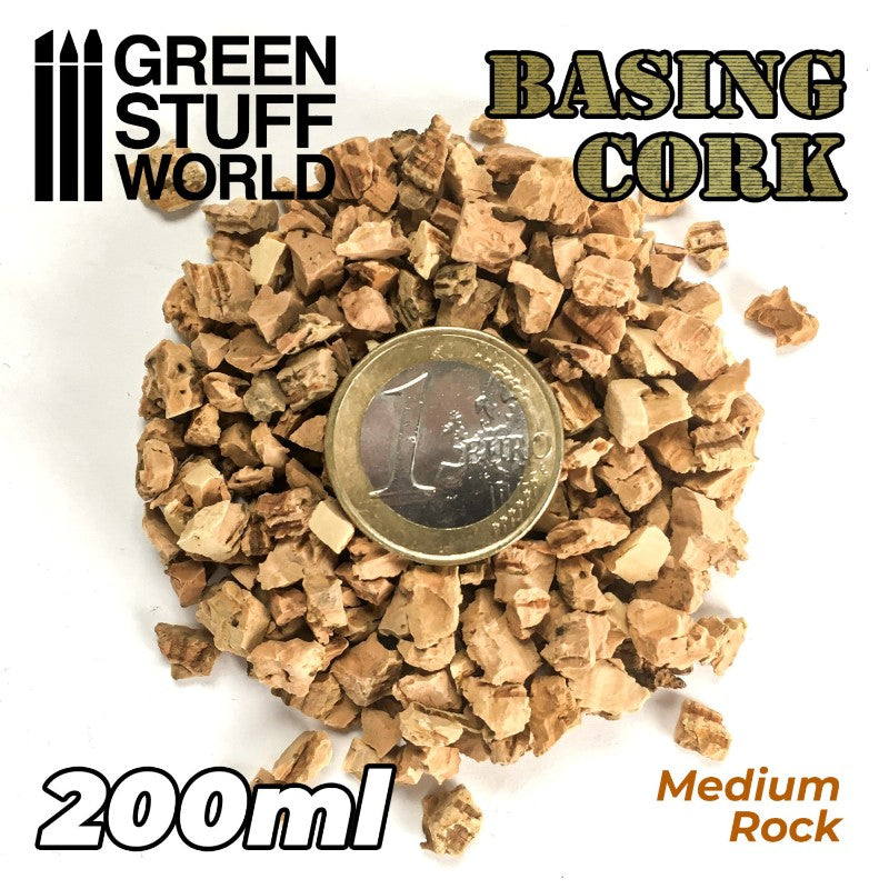 Thick Cork Basing Rocks 200ml | Krupna pluta za baze miniatura 200ml