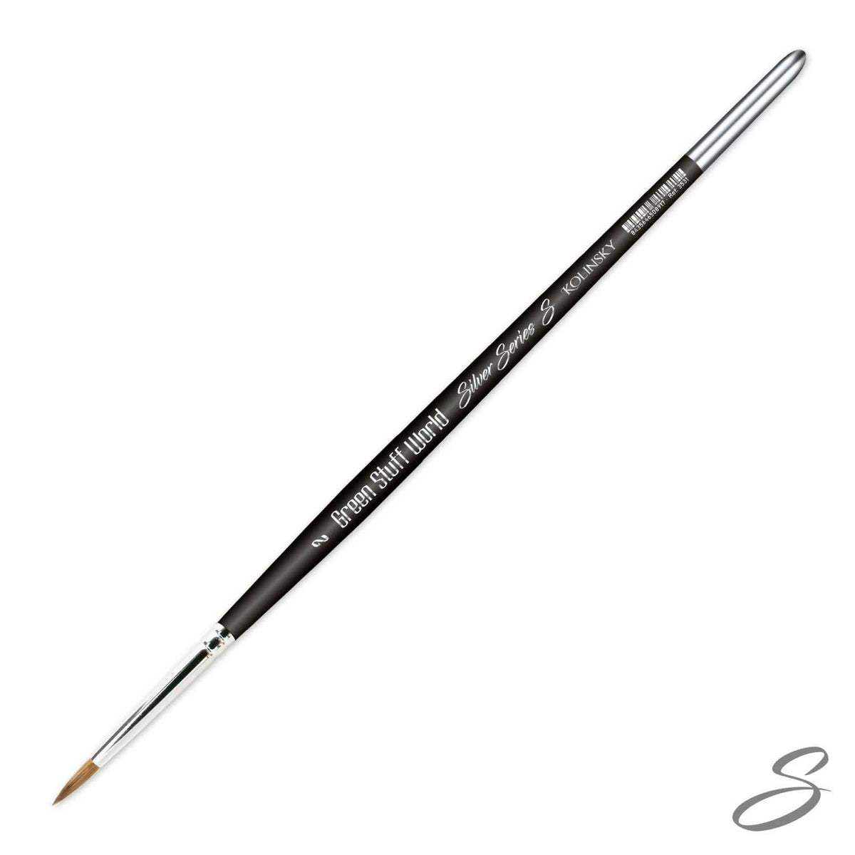 Kolinsky Brush SILVER SERIES (S) - Size 2 | Četkica za Minijature