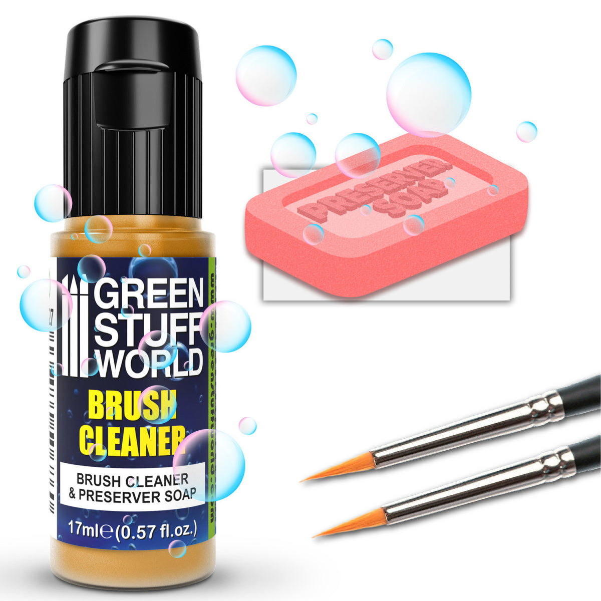 Brush Soap Cleaner and Preserver – sapun za čišćenje i održavanje umetničkih i modelarskih četkica