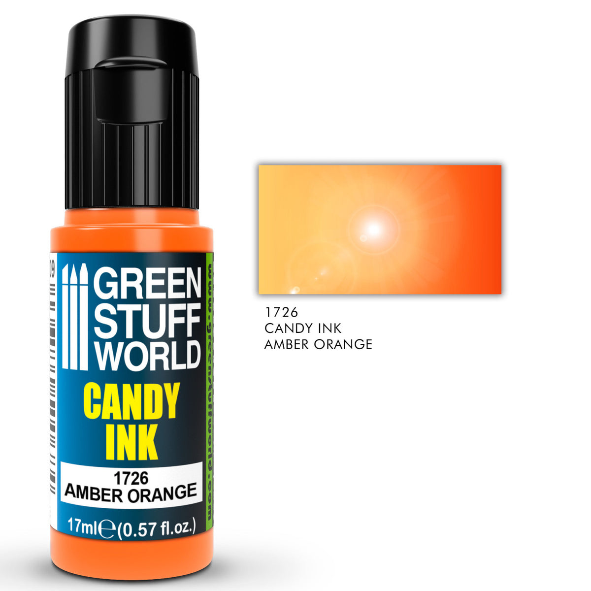 Candy Ink 17ml – transparentna akrilna narandžasta boja tinta za minijature i modele