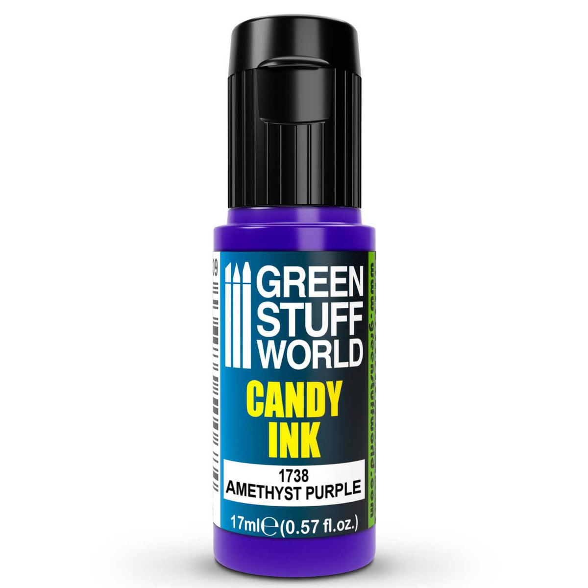 Candy Ink Amethyst Purple – prikaz bočice akrilne tinte za modelarstvo i diorame