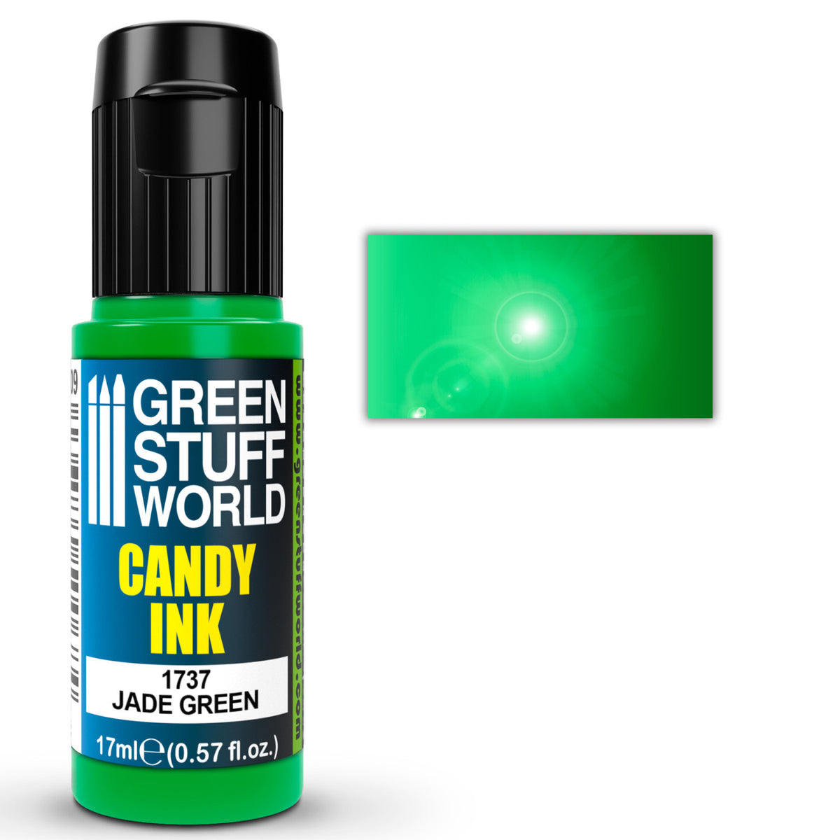 Candy Ink Jade Green – akrilna tinta žadno zelene boje za modele i minijature