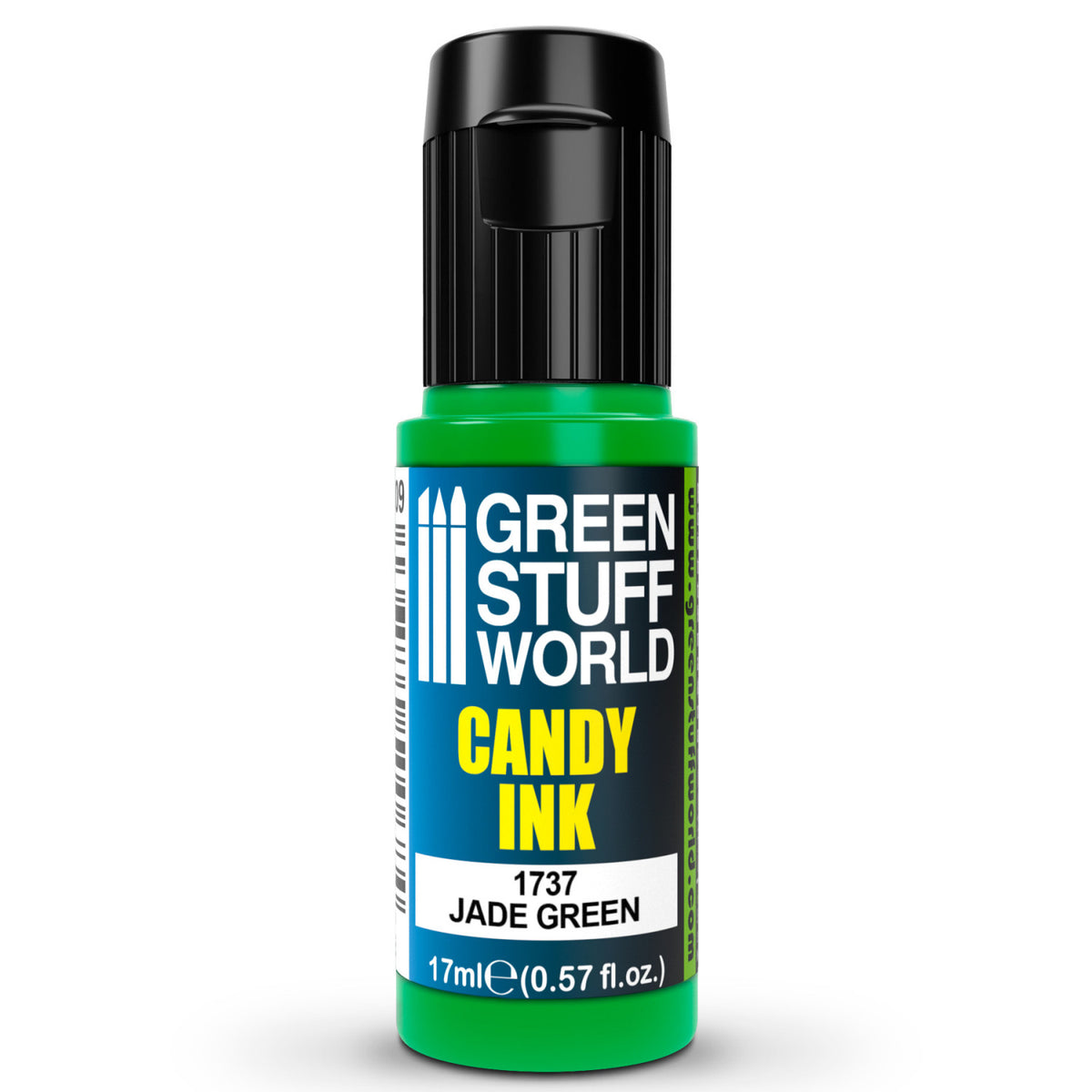 Candy Ink Jade Green – prikaz bočice akrilne tinte za modelarstvo i diorame