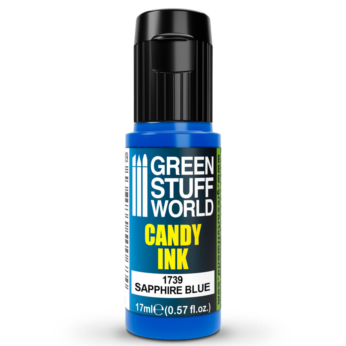 Candy Ink Sapphire Blue – prikaz bočice akrilne tinte za modelarstvo i diorame