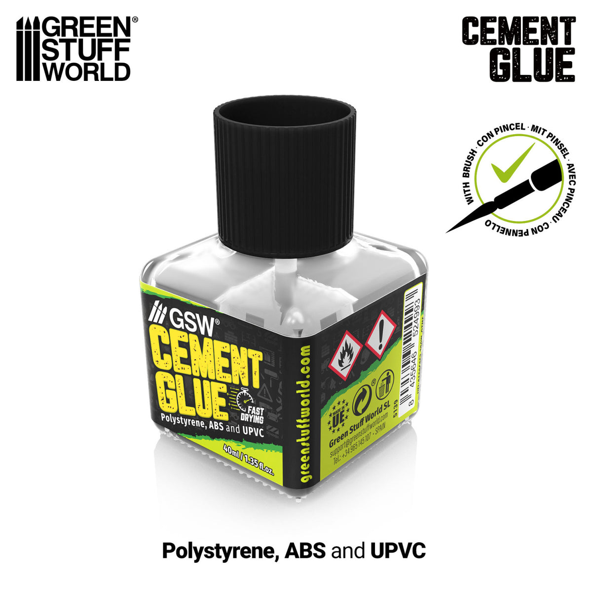 Plastic Cement Glue 40ml | Lepak za plastiku