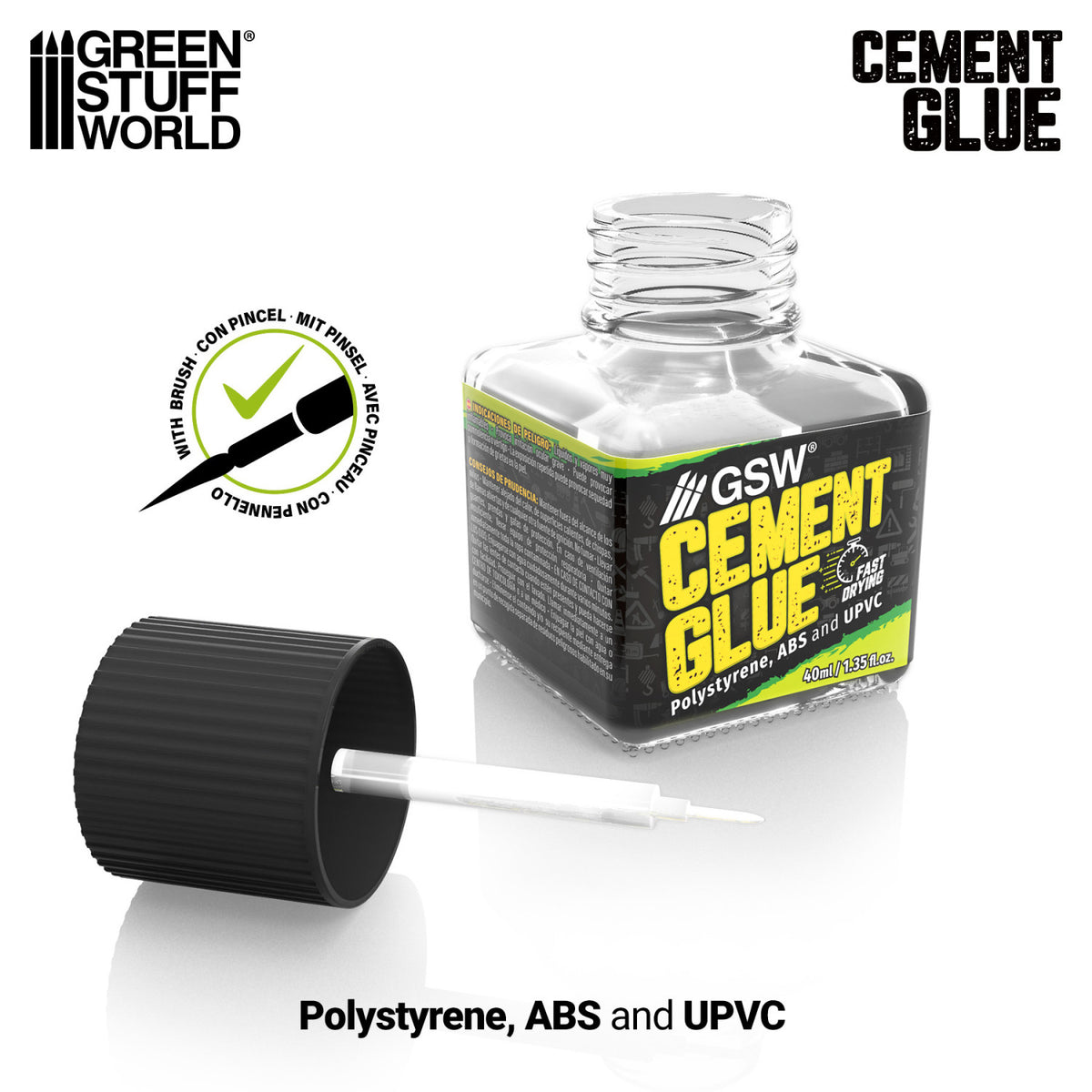 Plastic Cement Glue 40ml | Lepak za plastiku