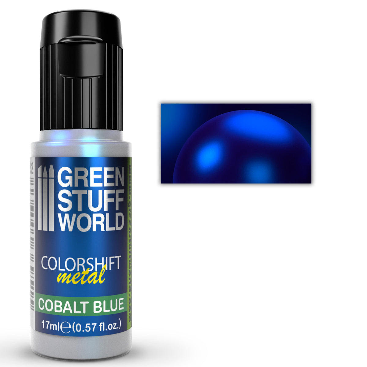 Cobalt Blue Colorshift Chameleon Paint 17ml – metalik boja sa plavim prelaznim efektom