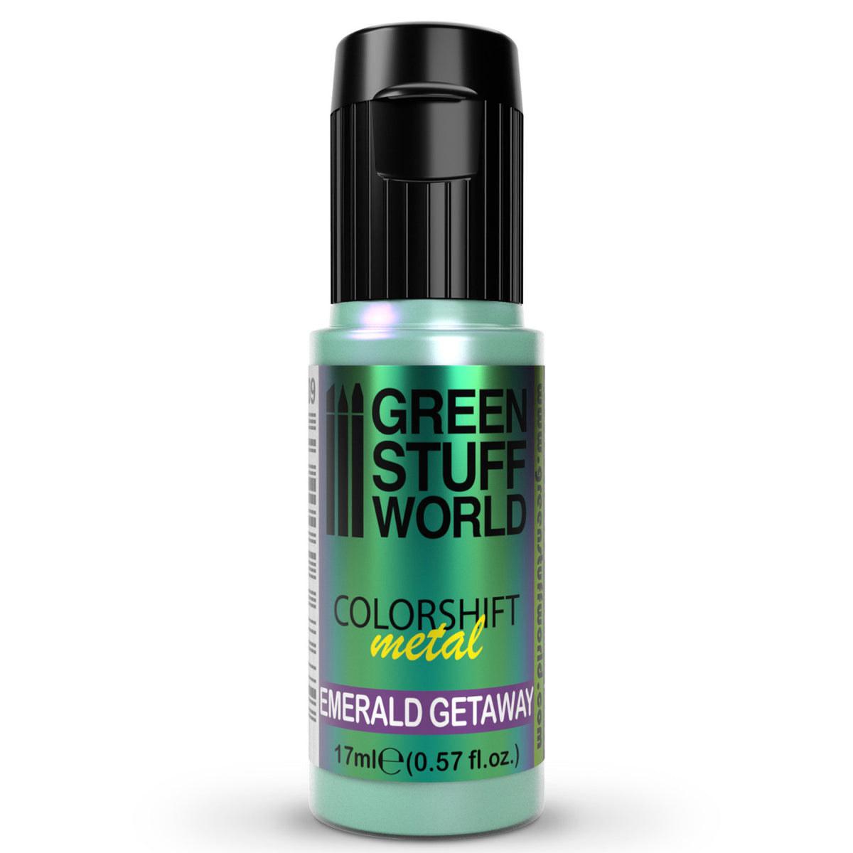 Emerald Getaway chameleon akrilna boja – colorshift efekat na modelu