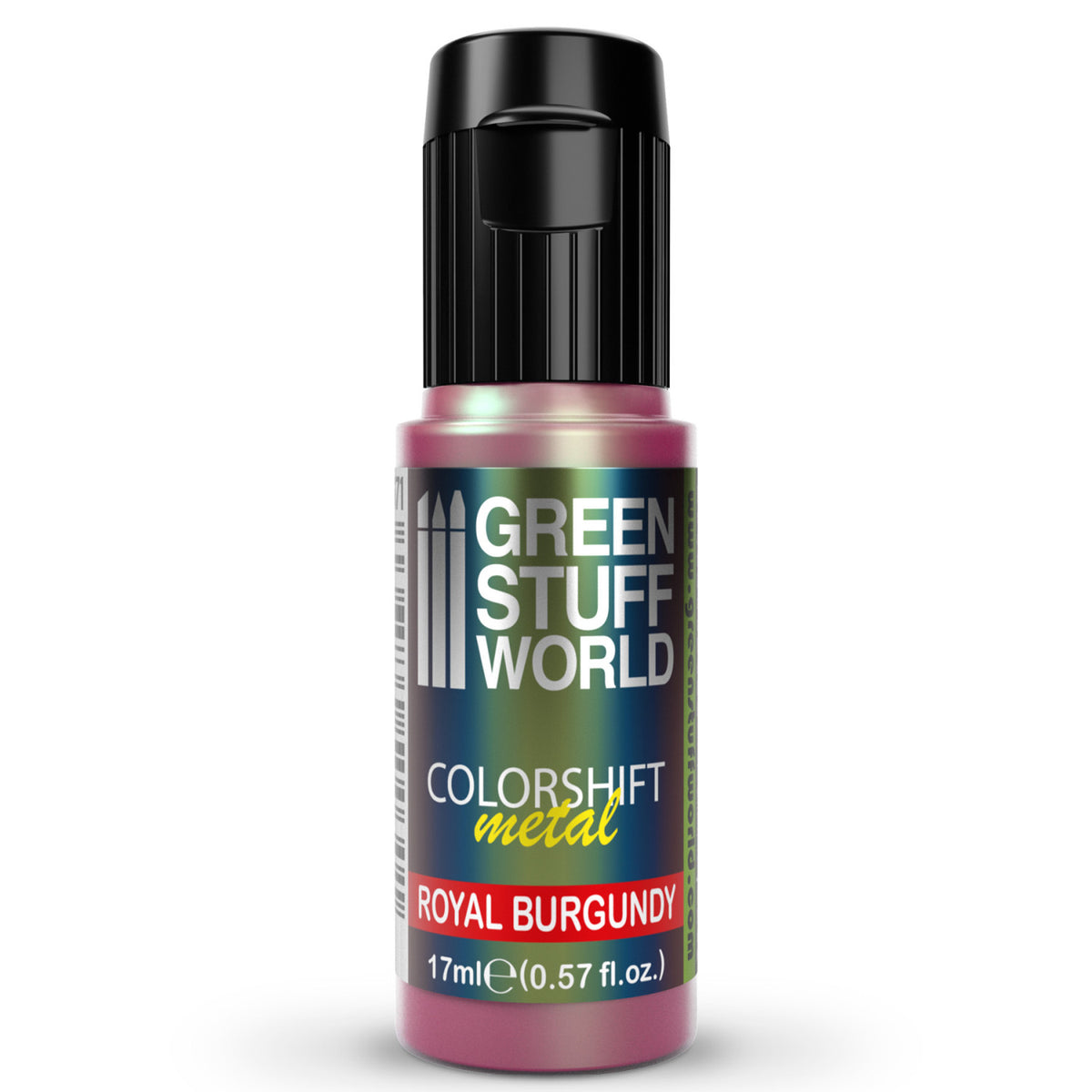 Detalj Chameleon Paint Royal Burgundy – metalik interference i prelazi burgundy boje za minijature i modele