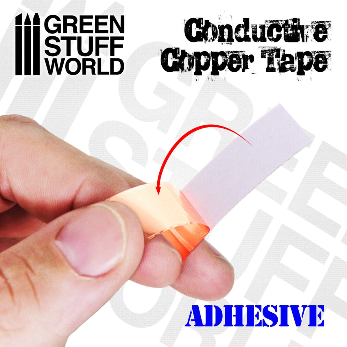 Green Stuff World conductive copper tape sa lepljivom podlogom za RC modele, miniature i elektroniku – Aždaja.rs