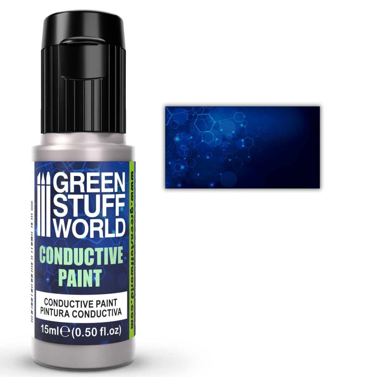 Conductive Acrylic Paint with Silver 15ml | Provodna Boja sa Srebrom 15ml