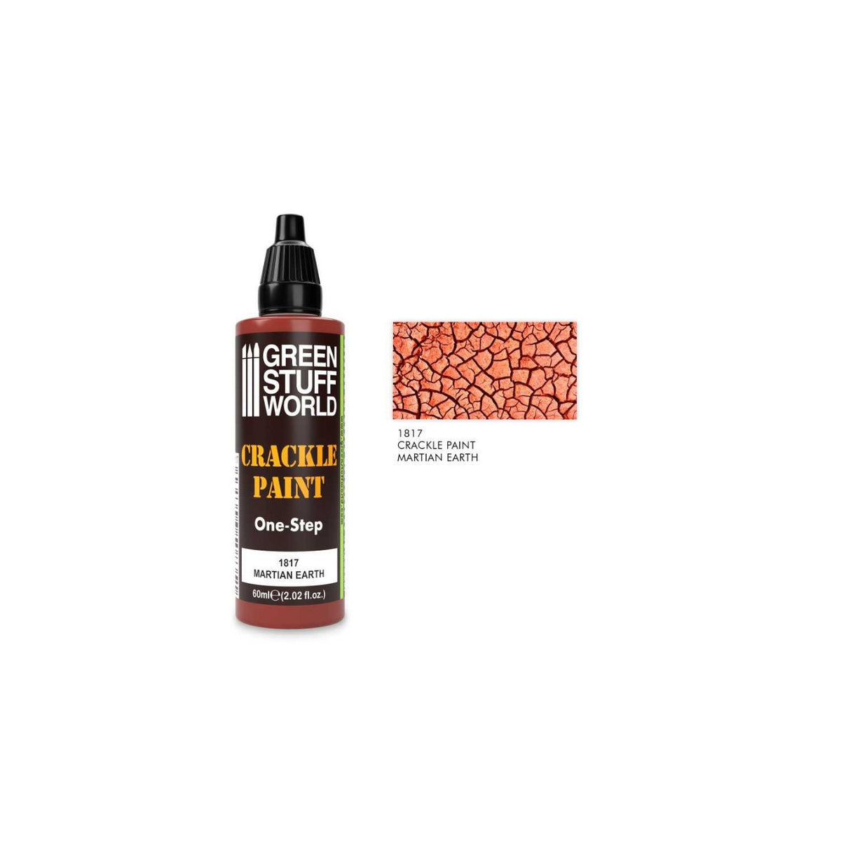Martian Earth Crackle Paint 60ml | Pucajuća boja Martian Earth 60ml