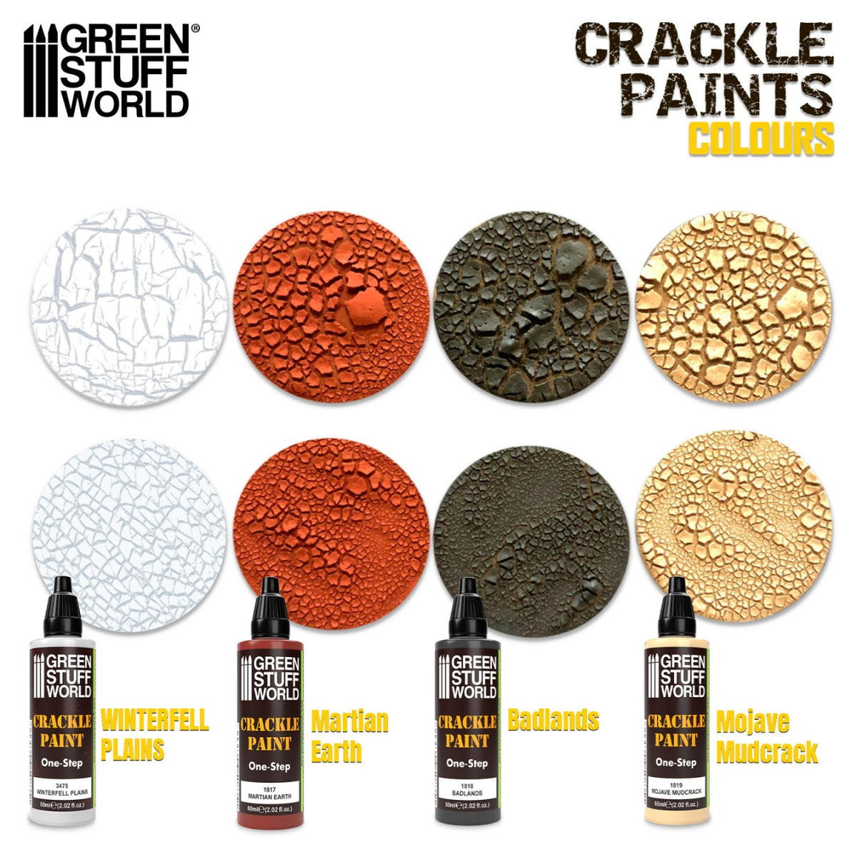 Winterfell Plains Crackle Paint 60ml | Pucajuća boja Winterfell Plains 60ml