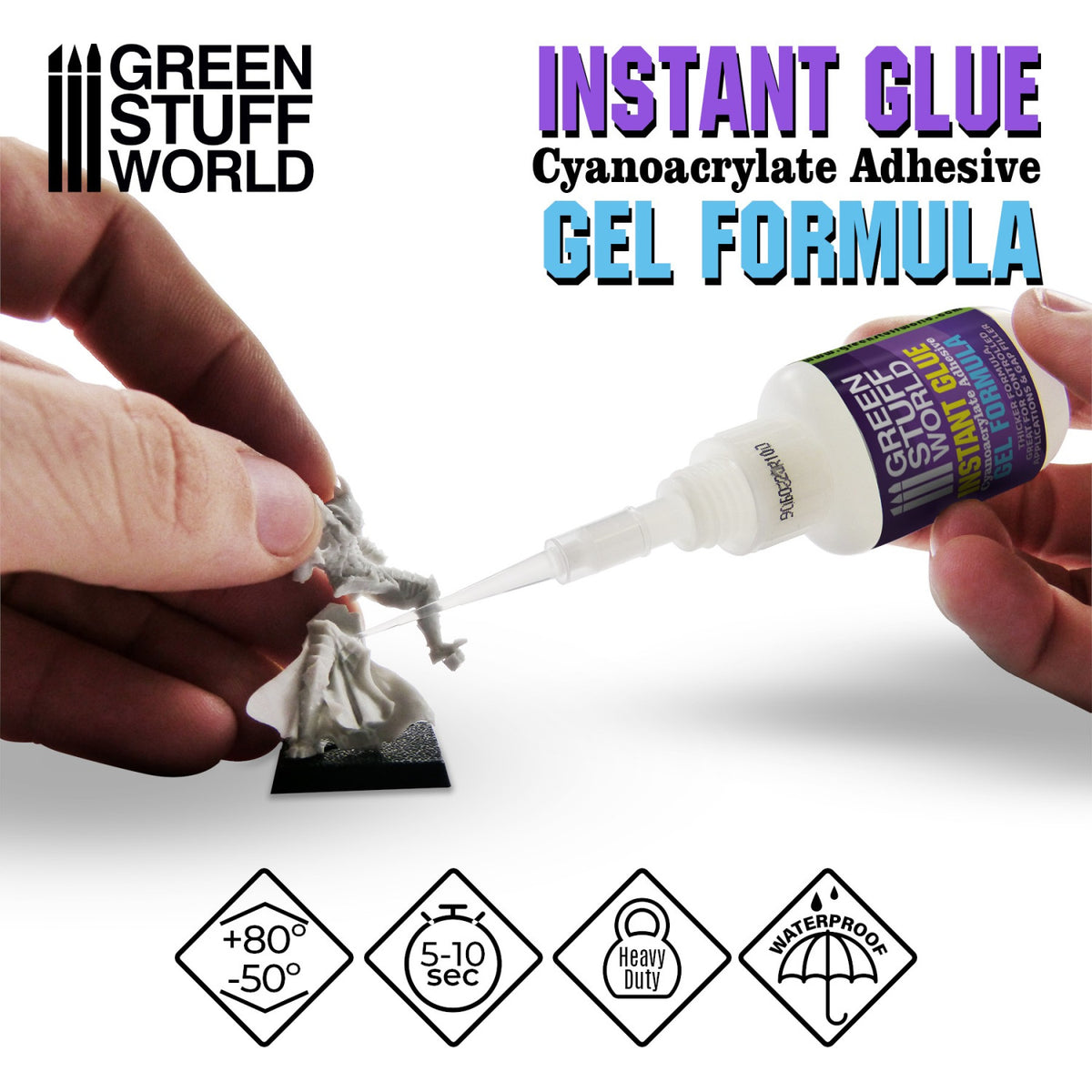 Cyanoacrylate Gel 20g | Gel super lepak