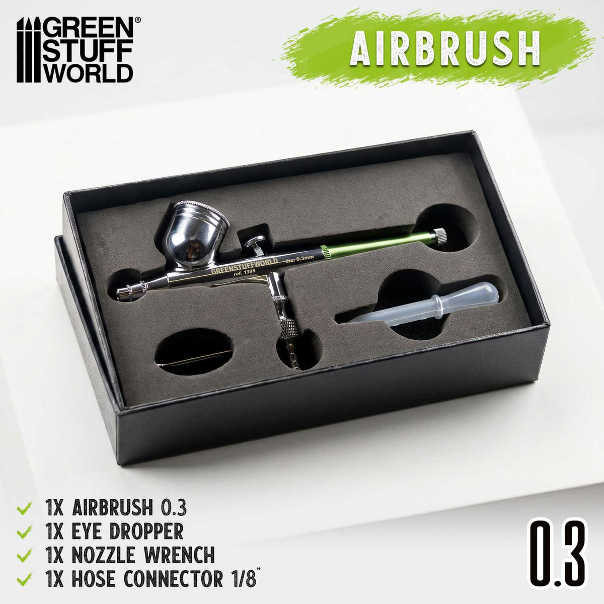 Dual Action Airbrush 0.3mm | Aerograf  0,3mm