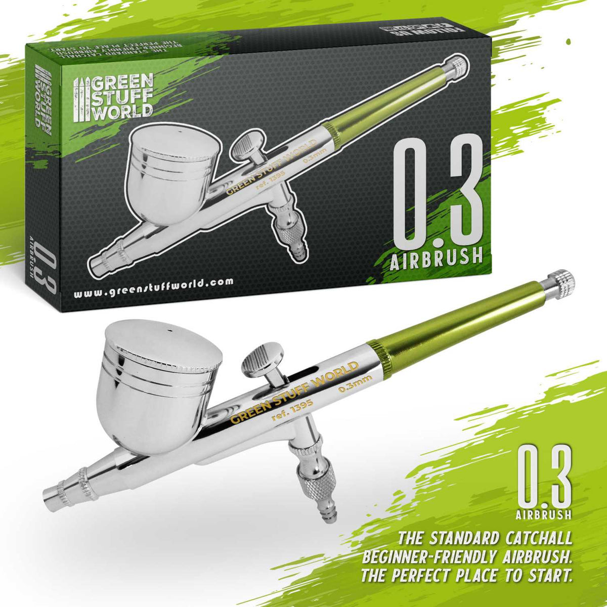 Dual Action Airbrush 0.3mm | Aerograf  0,3mm