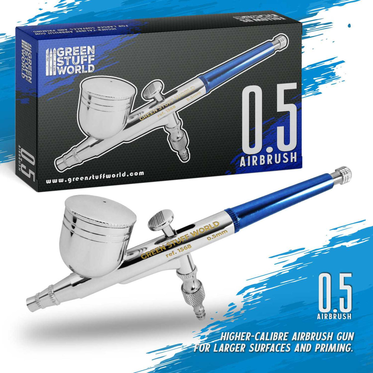 Dual Action Airbrush 0.5mm | Aerograf 0,5 mm