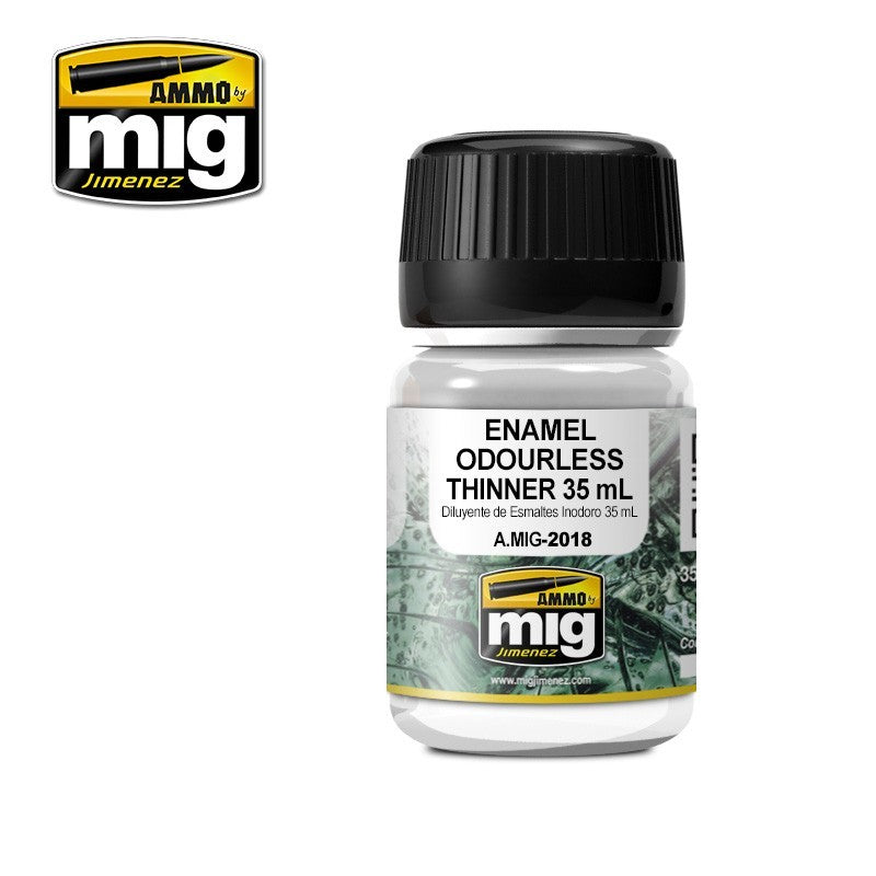 Ammo Enamel Odourless Thinner razređivač za makete

Bezmirisni razređivač za enamel boje