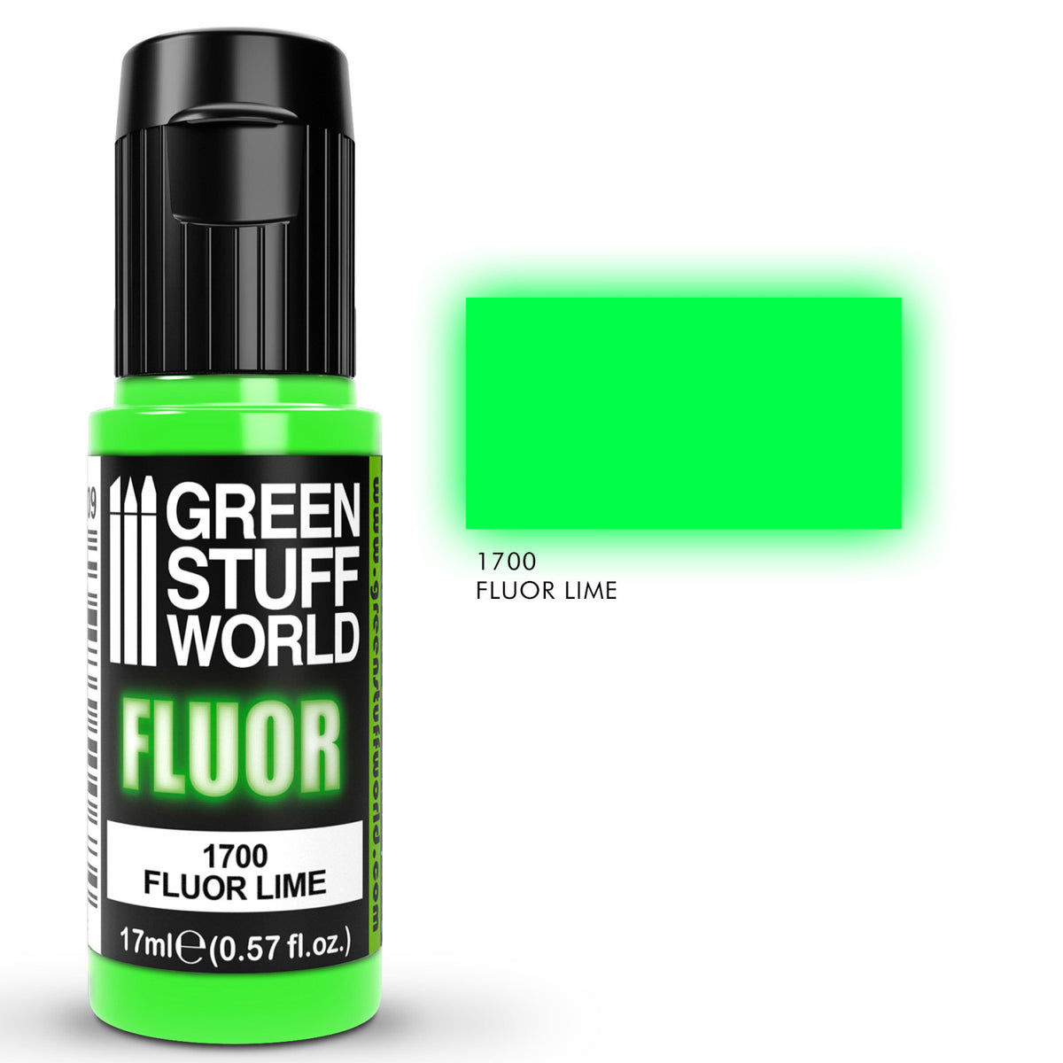 Fluor Paint Lime 17ml | Fluorescentna Boja Limeta Zelena 17ml