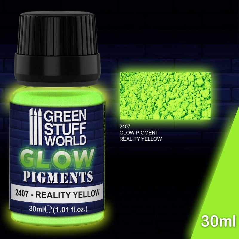 Glow in the Dark Reality Yellow 30ml | Pigment koji svetli u mraku Reality Yellow 30ml