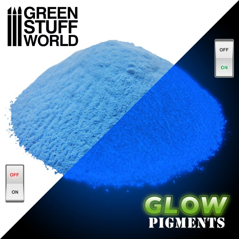 Glow in the Dark Pigment Space Blue 30ml | Pigment koji svetli u mraku Space Blue 30ml