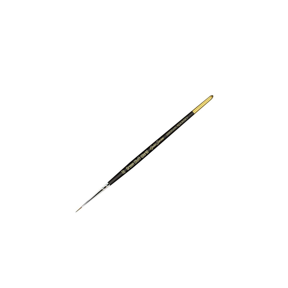 GOLD SERIES Kolinsky Brush Size 00 | Profesionalna četkica za minijature