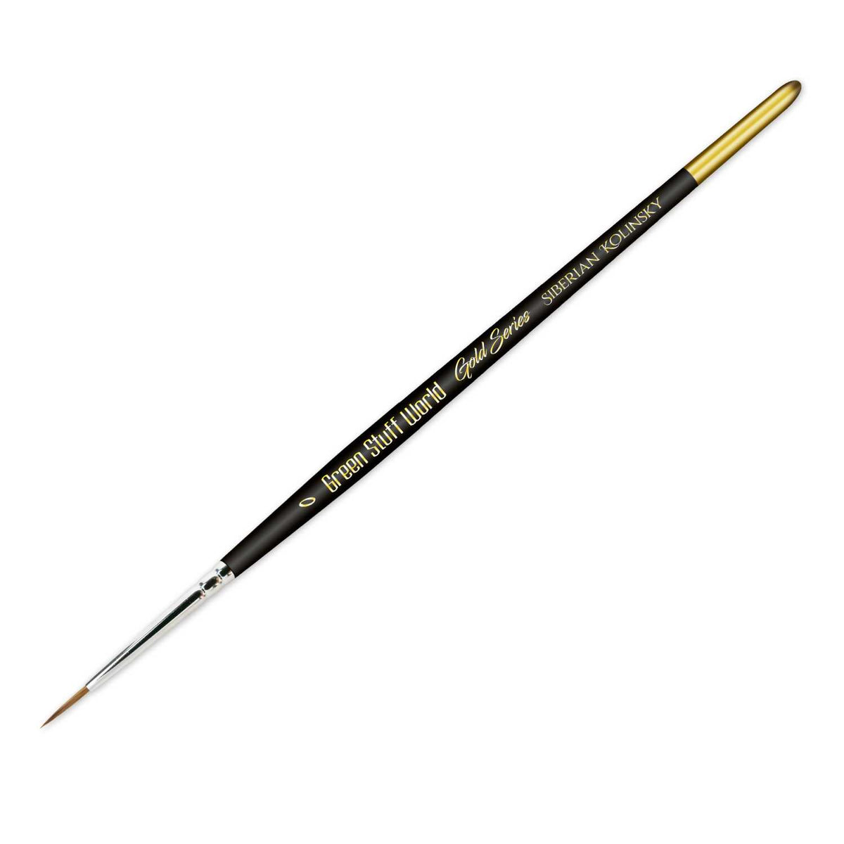 GOLD SERIES Kolinsky Brush Size 0, profesionalna četkica, slika 3