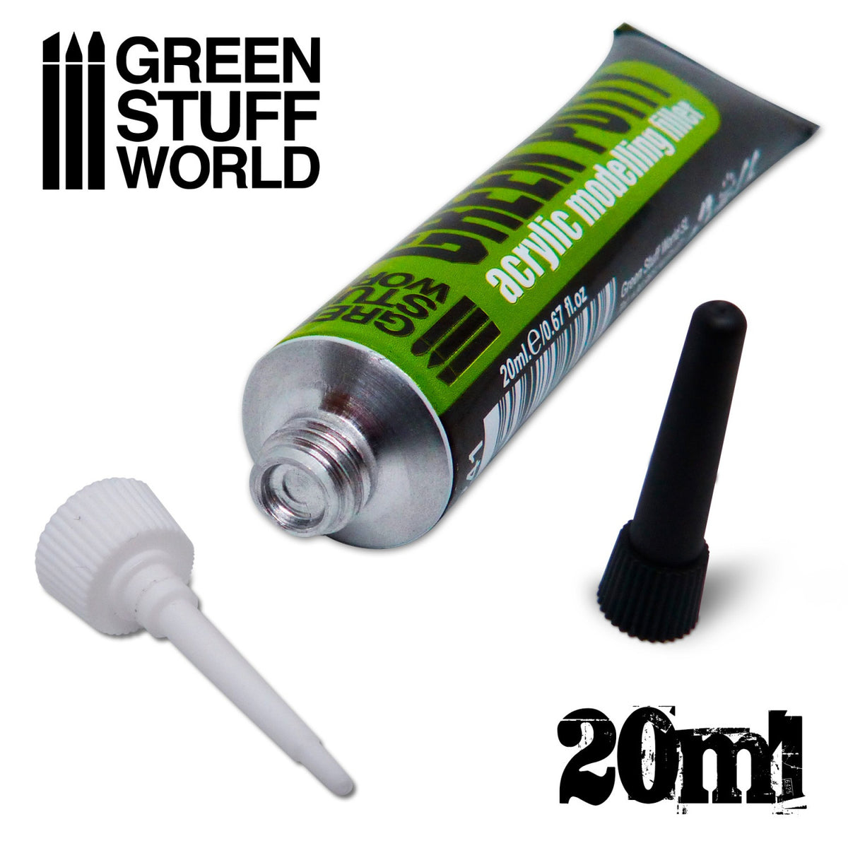 Acrylic GREEN PUTTY 20ml |