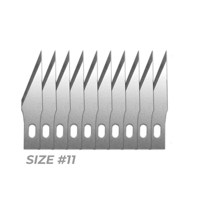 Mini Hobby Cutter Blades Pack x10 Size 11 | Rezervna sečiva 10 kom size 11
