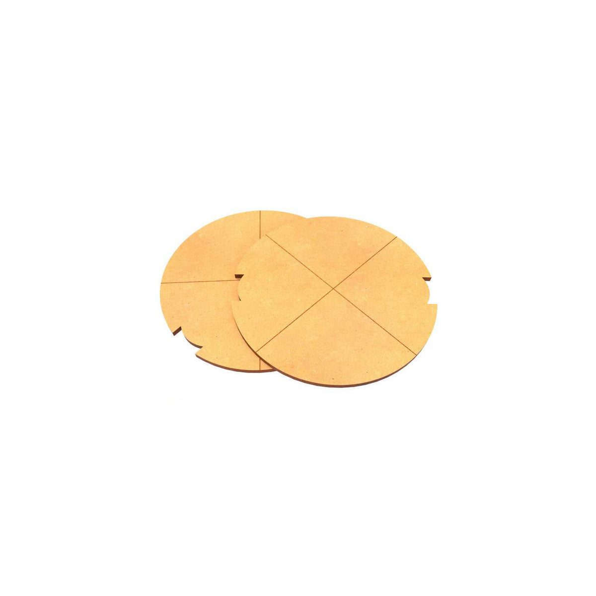 MDF Round Base 100mm - Pack x2 LEGION (3mm) | Postolje za Minijature 100mm