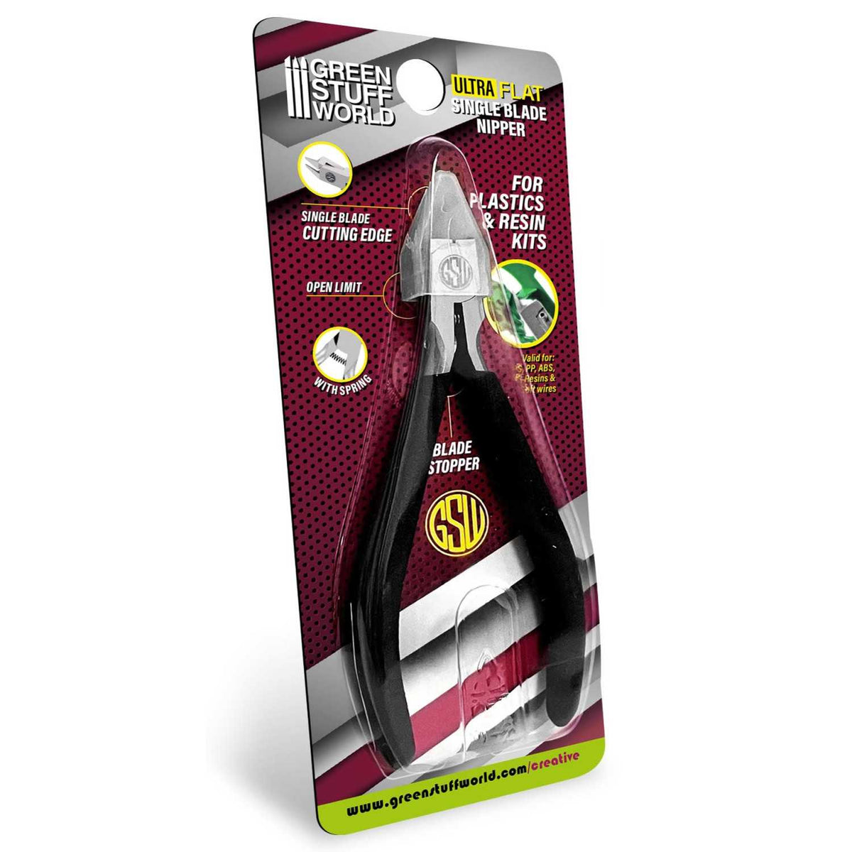 ULTRA FLAT Side Blade Nipper - Ravne Makaze za Plastiku