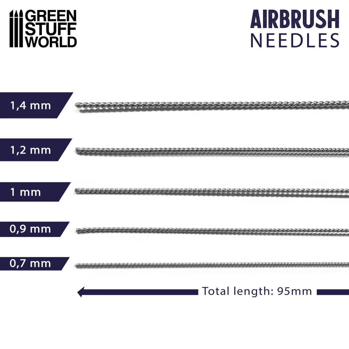 Airbrush Cleaning NEEDLES set