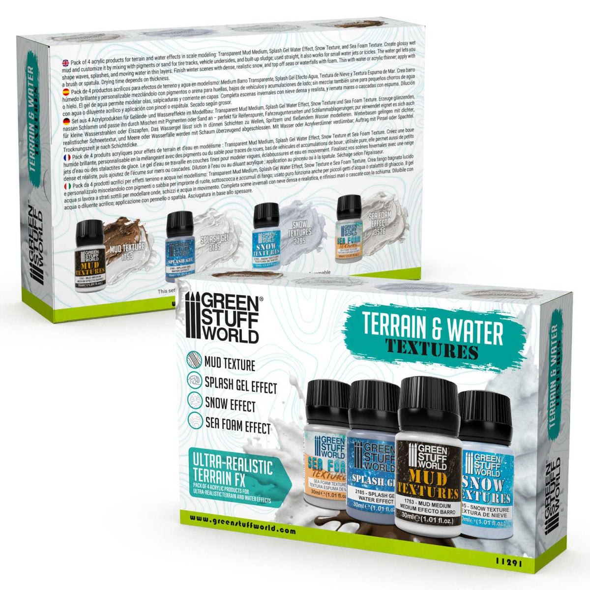 Texture Series Set 30ml - Water Texture 30ml (Pack x4)