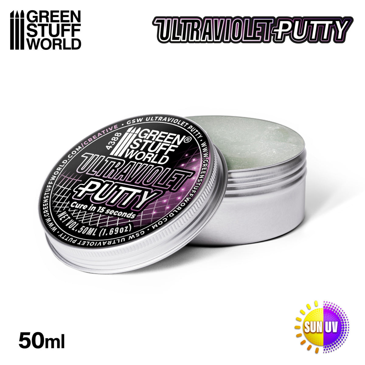 GSW Ultraviolet Putty 50ml | UV Git za Modelovanje