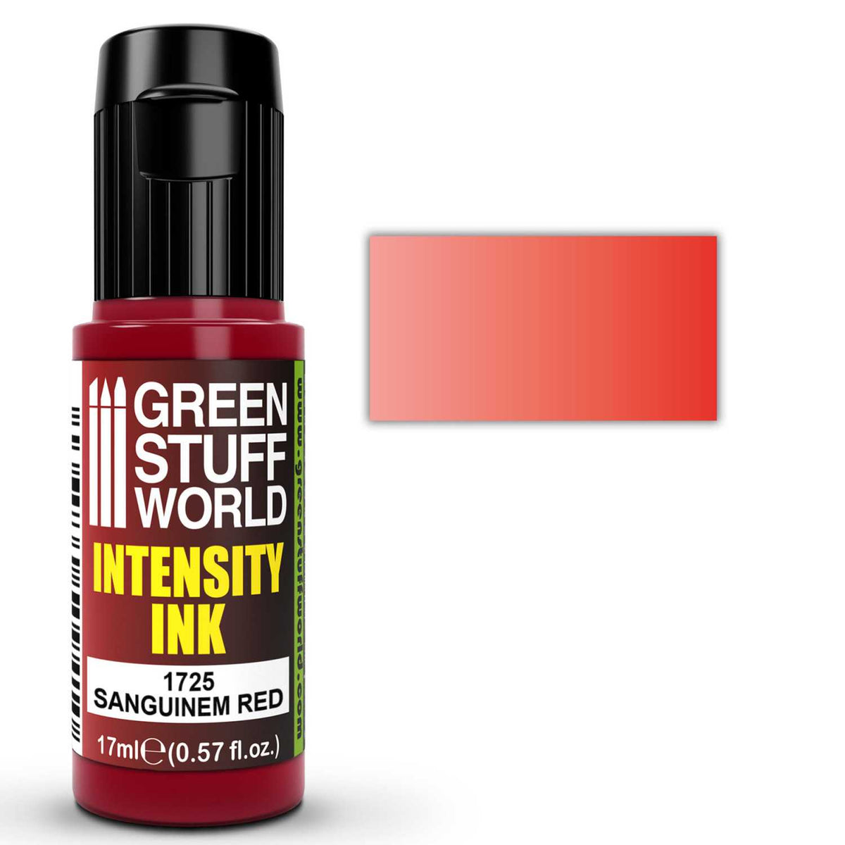 Intensity Ink Sanguinem Red 17ml – mat akrilna tinta intenzivne crvene boje za minijature