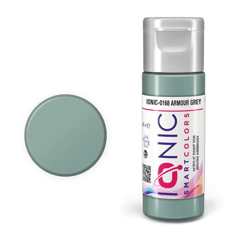 AMMO Ionic Smart Colors Armour Grey 20ml | Akrilna Boja za Minijature IONIC-0168