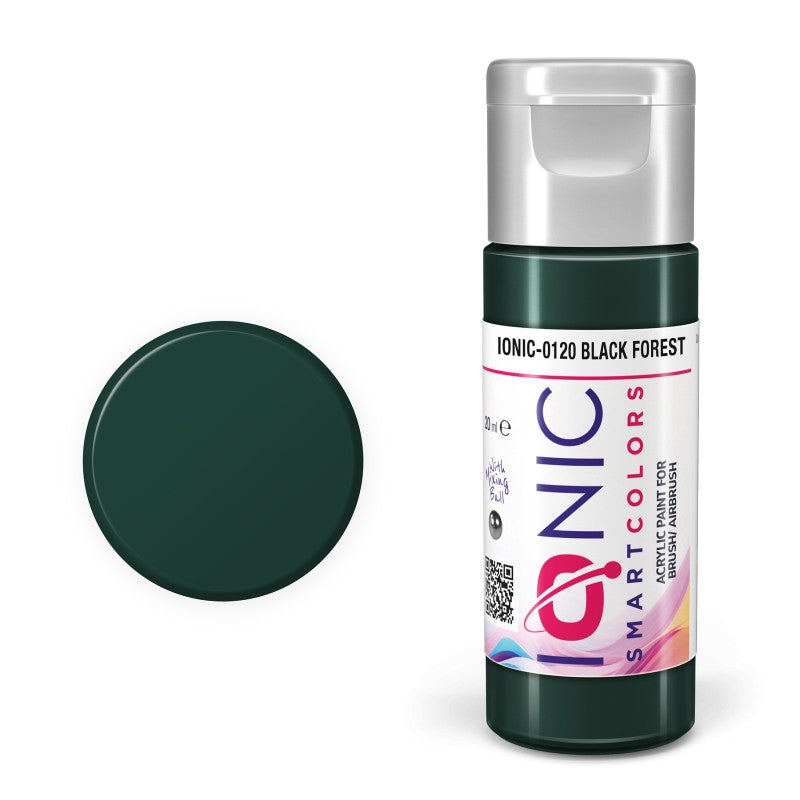 AMMO Ionic Smart Colors Black Forest 20ml | Akrilna Boja za Minijature IONIC-0120