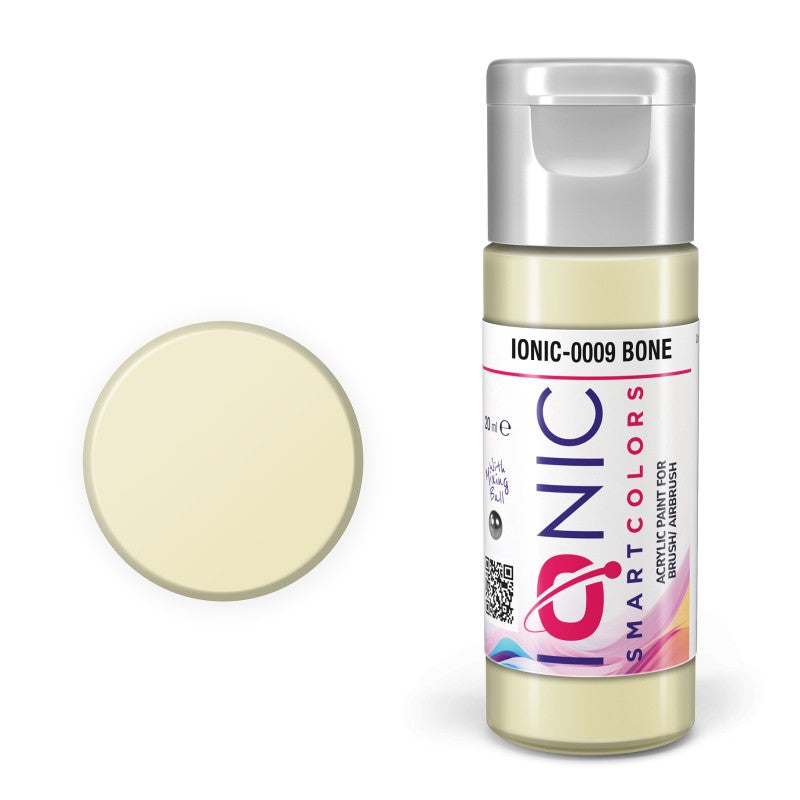 AMMO Ionic Smart Colors Bone 20ml | Akrilna Boja za Minijature IONIC-0009