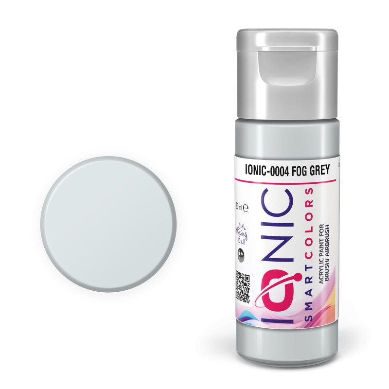 AMMO Ionic Smart Colors Fog Grey 20ml | Akrilna Boja za Minijature IONIC-0004