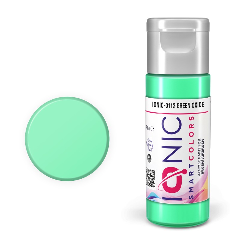 AMMO Ionic Smart Colors Green Oxide 20ml | Akrilna Boja za Minijature IONIC-0112