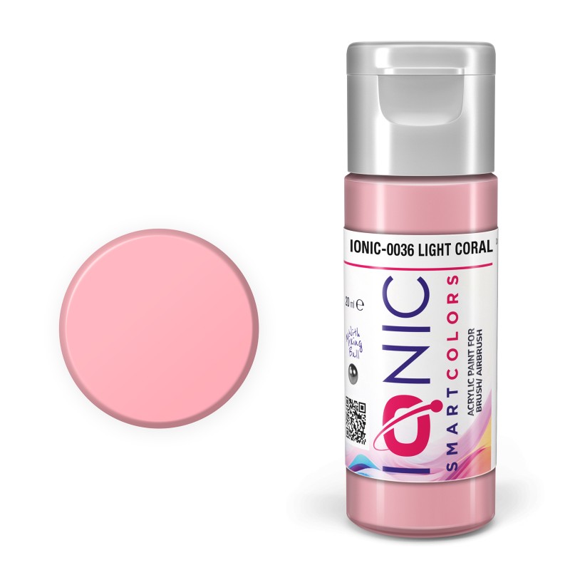 AMMO Ionic Smart Colors Light Coral 20ml | Akrilna Boja za Minijature IONIC-0036