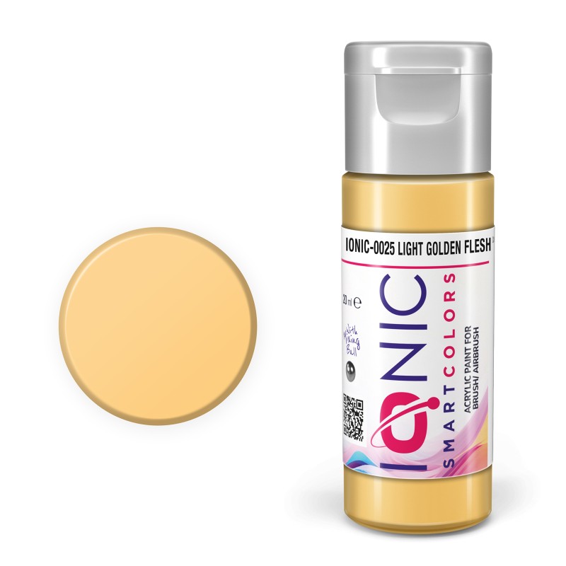 AMMO Ionic Smart Colors Light Golden Flesh 20ml | Akrilna Boja za Minijature IONIC-0025